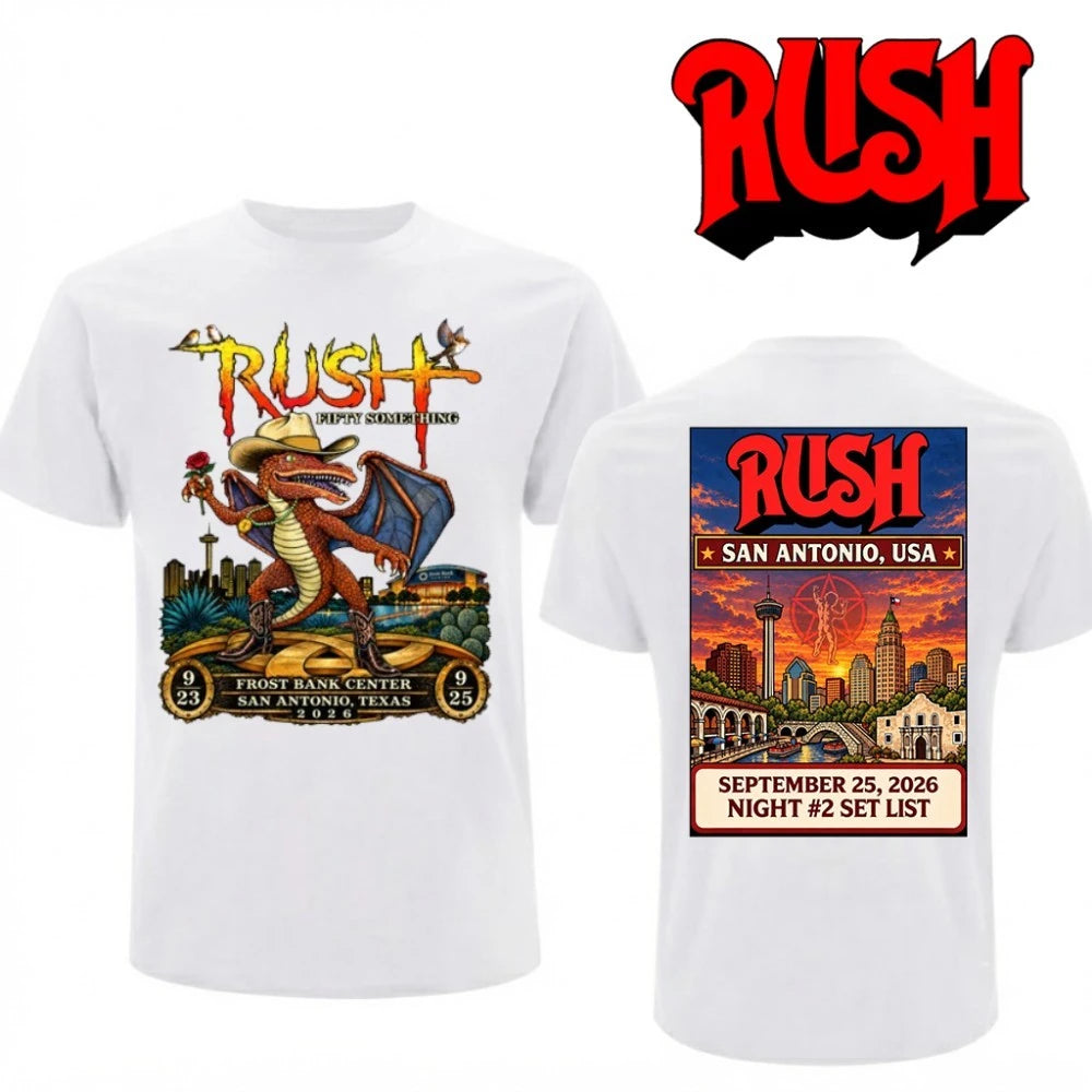 Fifty Something Tour September 25, 2026 Frost Bank Center in San Antonio, Texas Poster T-Shirt
