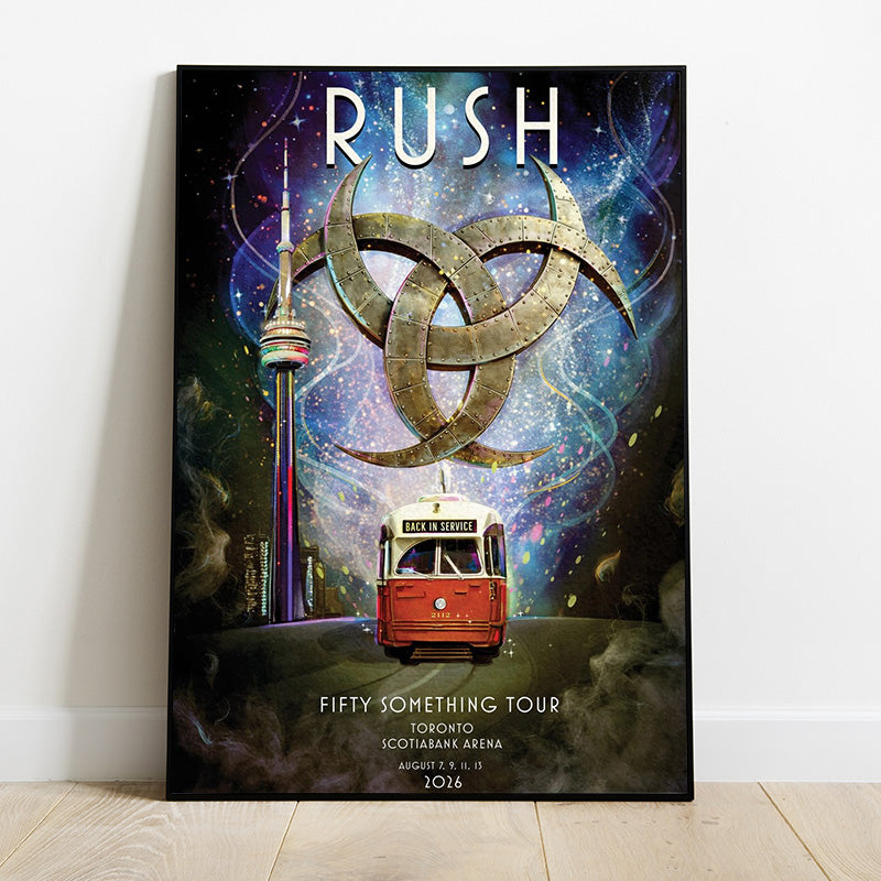 Limited Edition Fifty Something Tour 2026 Poster