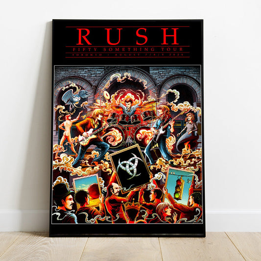 Limited Edition Fifty Something Tour 2026 Poster