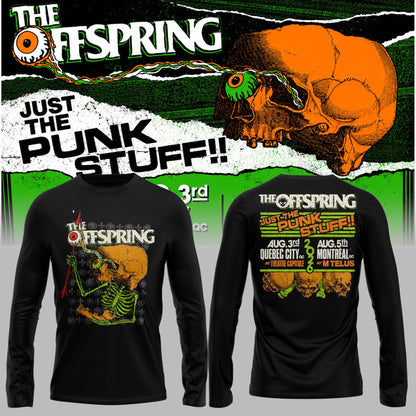 Limited Edition Just the Punk Stuff In Quebec & Montreal LongShirt