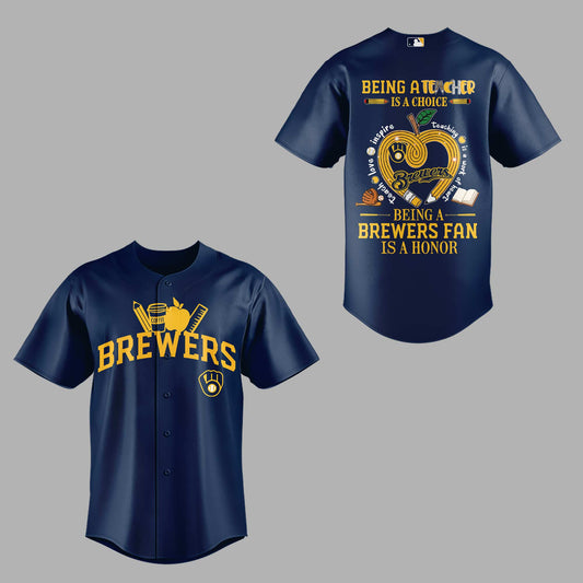 Limited Edition Brewers x Teacher Day Jersey