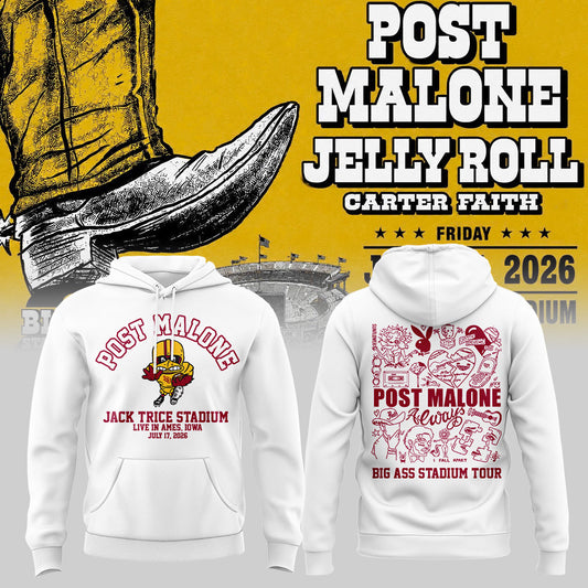 Limited Edition Big Ass Stadium Tour At Jack Trice Stadium Hoodie-ND07172604
