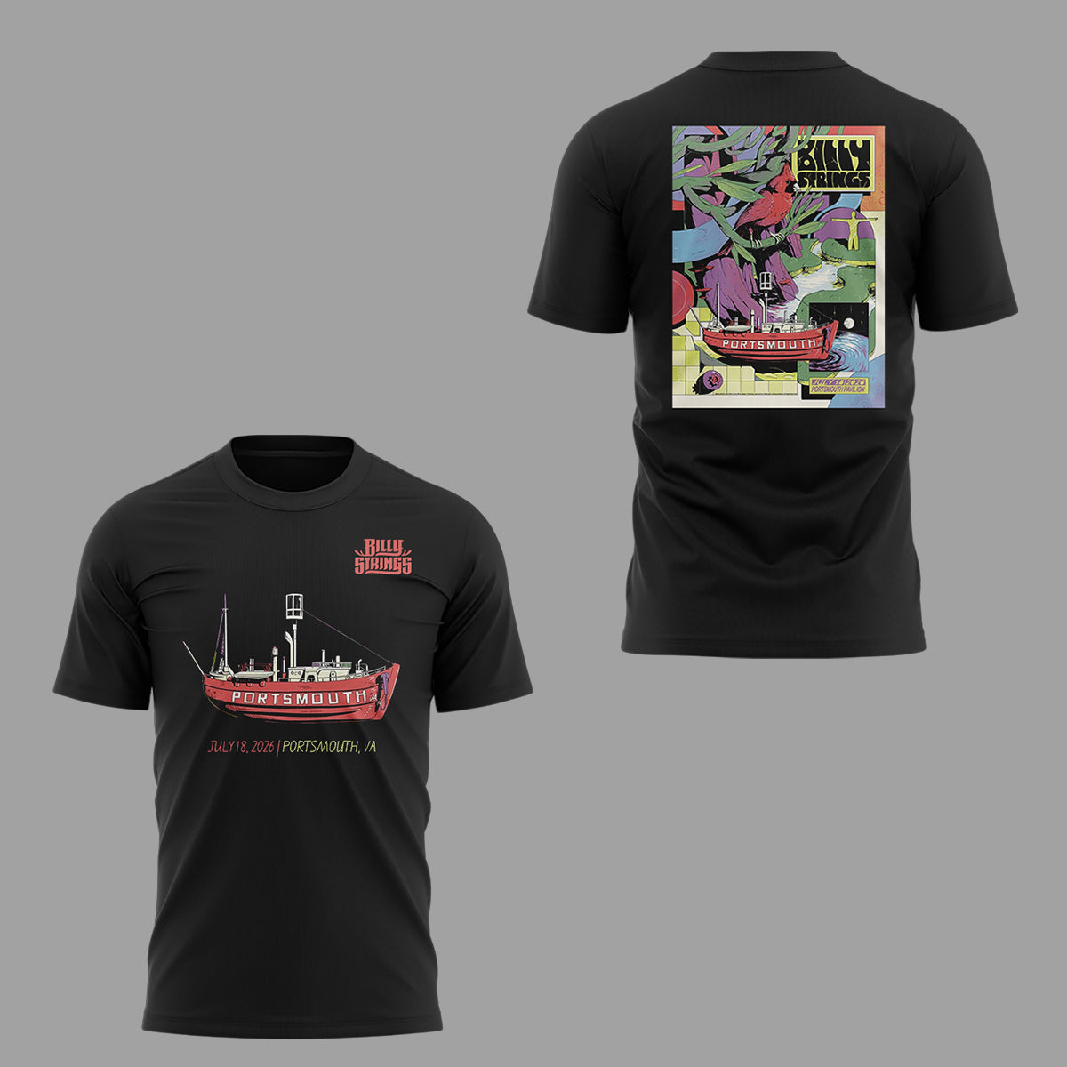 Limited Edition Billy Strings tour 2026 tshirt-ND07202601