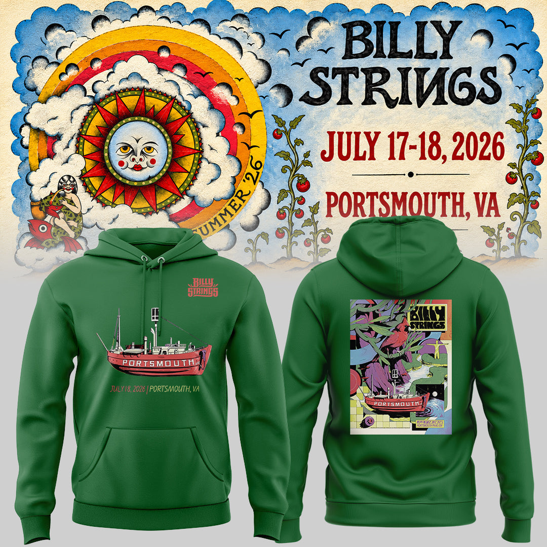 Limited Edition Billy Strings tour 2026 Hoodie-ND07202606