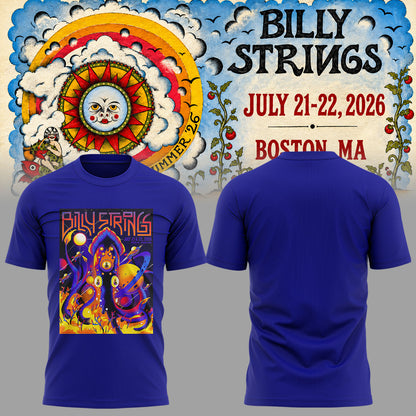 Limited Edition Billy Strings tour 2026 tshirt