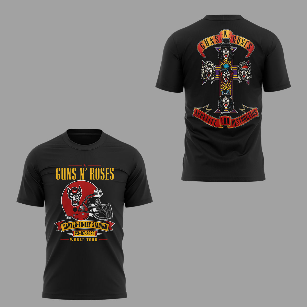 Limited Edition Guns N’ Roses Tour 2026 TShirt