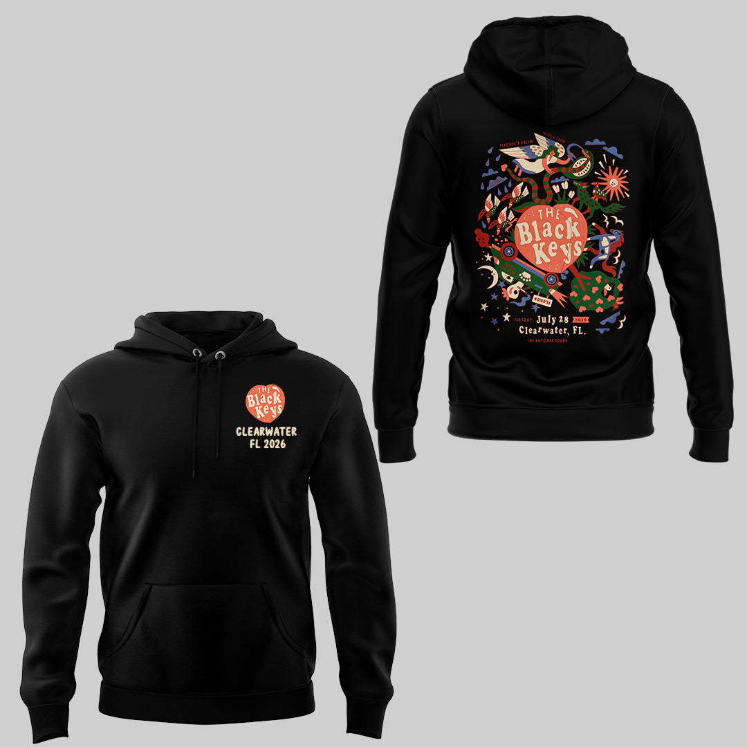 Limited Edition The Black Keys Tour 2026 Hoodie