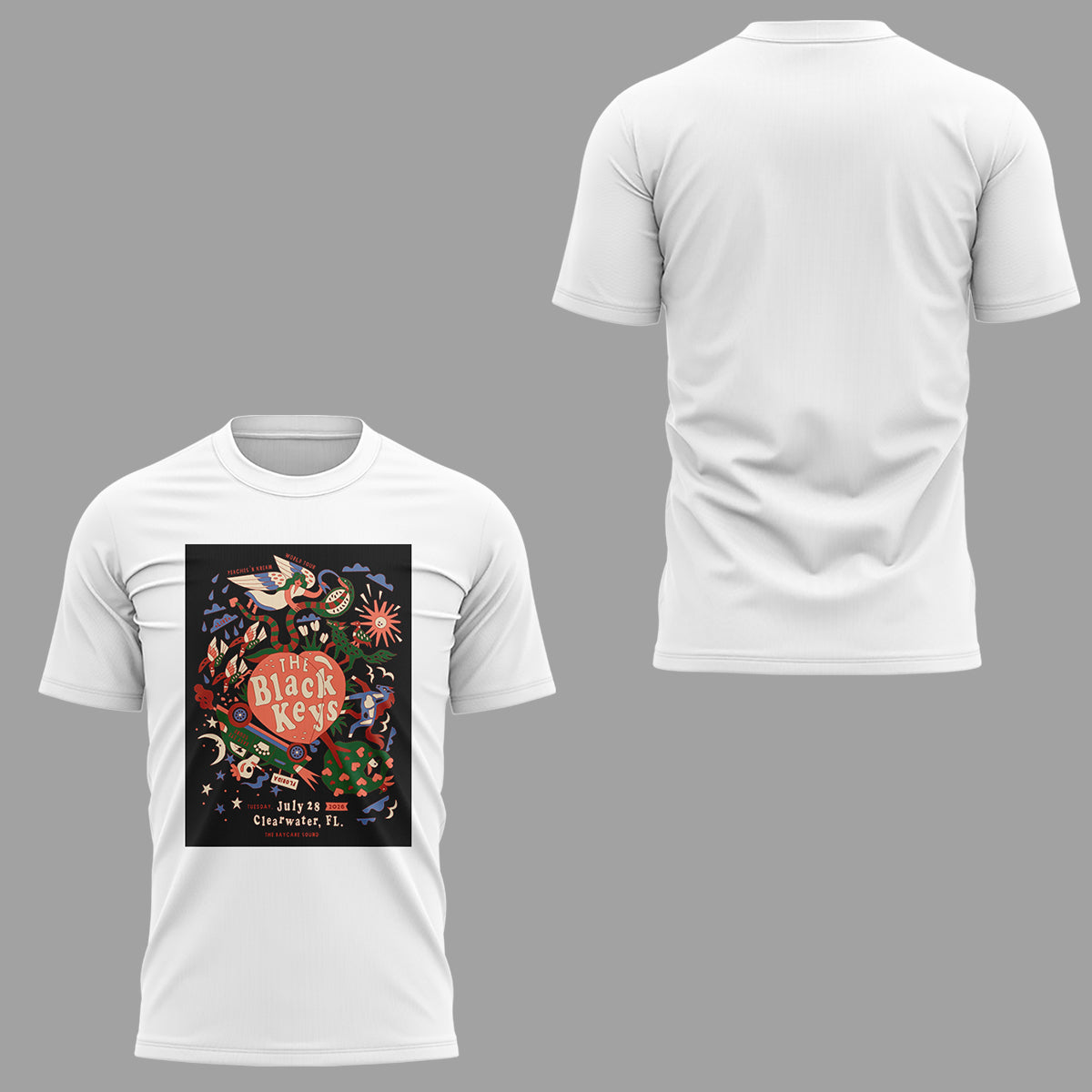 Limited Edition The Black Keys Tour 2026 Tshirt