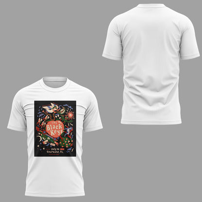 Limited Edition The Black Keys Tour 2026 Tshirt