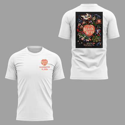 Limited Edition The Black Keys Tour 2026 Tshirt