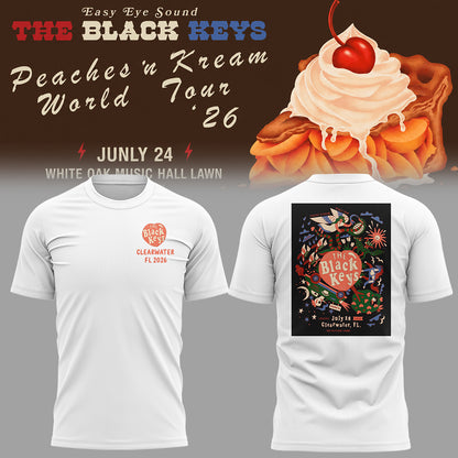 Limited Edition The Black Keys Tour 2026 Tshirt