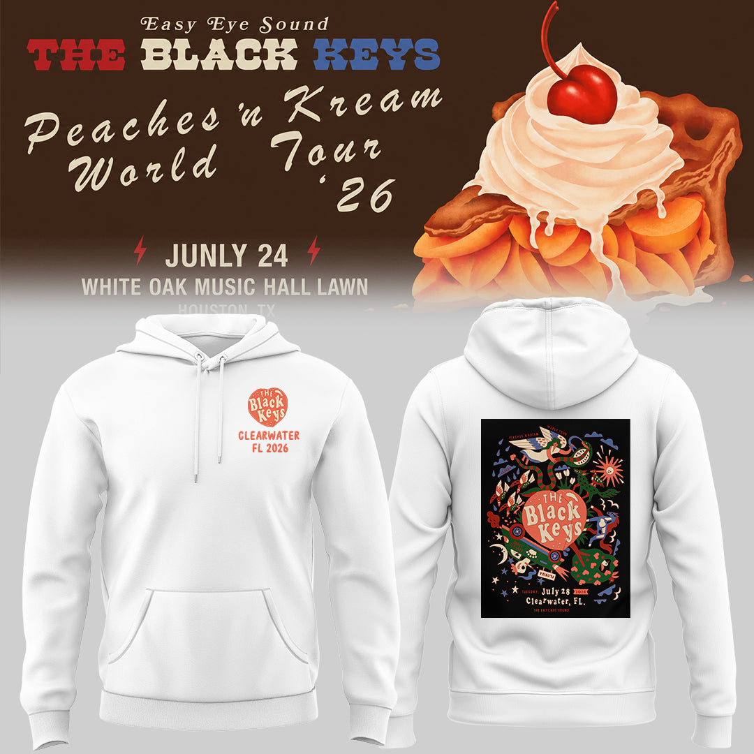 Limited Edition The Black Keys Tour 2026 Hoodie