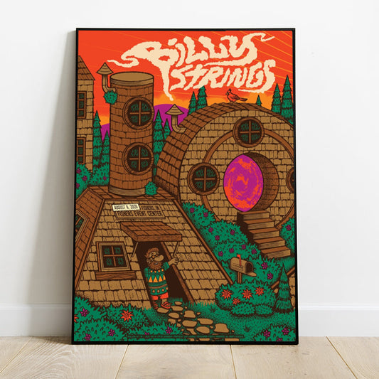 Limited Edition Billy Strings tour 2026 poster