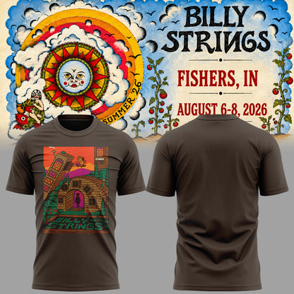 Limited Edition Billy Strings tour 2026 tshirt