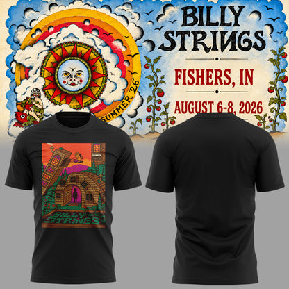 Limited Edition Billy Strings tour 2026 tshirt