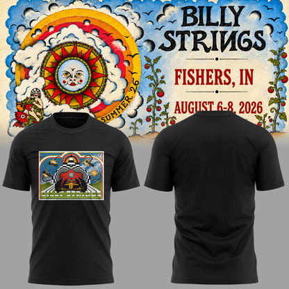 Limited Edition Billy Strings tour 2026 tshirt