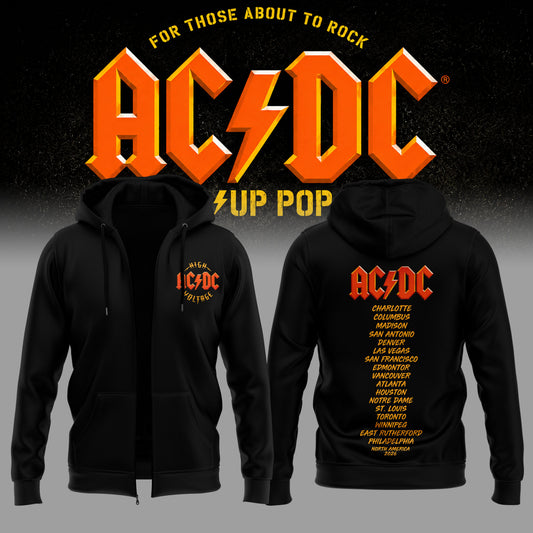 Limited Edition AC/DC Power Up Tour 2026 Hoodie