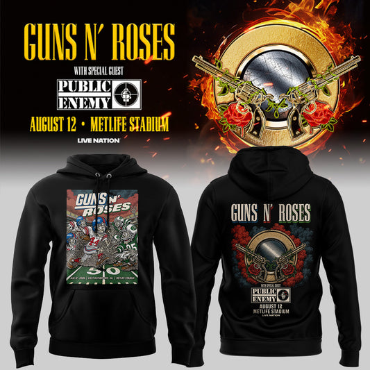 Limited Edition Guns N’ Roses Tour 2026 Hoodie