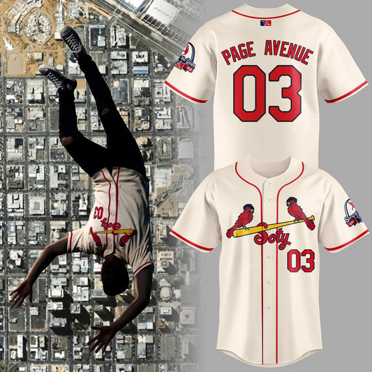 Limited Edition PAGE AVENUE Baseball Jersey