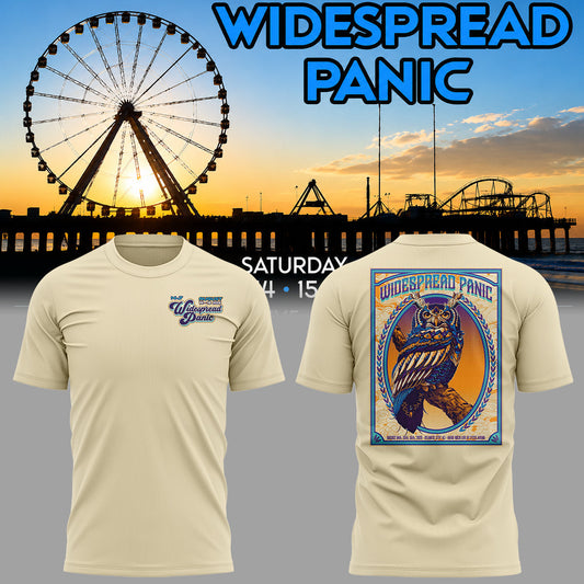 Limited Edition Widespread Panic Tour 2026 Tshirt