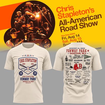Limited Edition Chris Stapleton “All-American Road Show” Tshirt