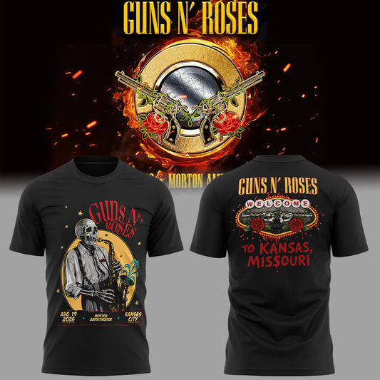 Limited Edition Guns N’ Roses Tour 2026 TShirt