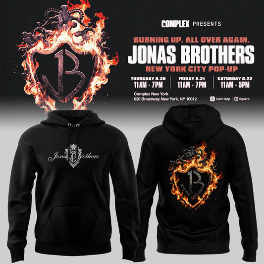 Limited Edition “The Burning Up Tour: All Over Again” 2026 Hoodie