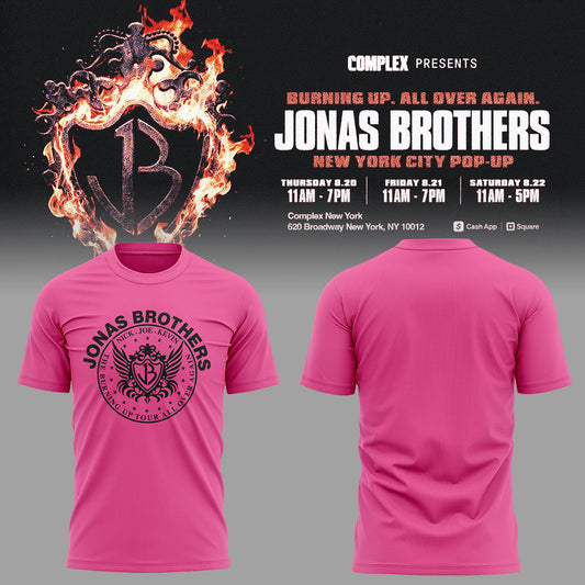 Limited Edition “The Burning Up Tour: All Over Again” 2026 Tshirt