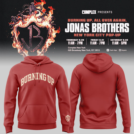 Limited Edition “The Burning Up Tour: All Over Again” 2026 Hoodie