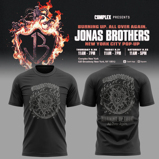 Limited Edition “The Burning Up Tour: All Over Again” 2026 Tshirt