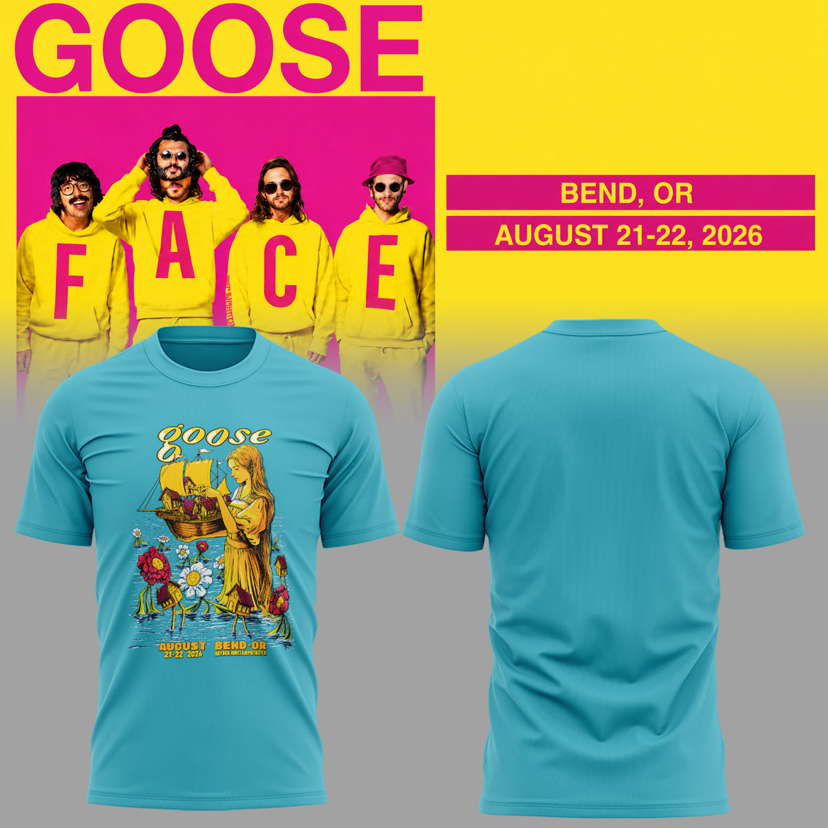 Limited Edition Goose – Big Tour 2026 Tshirt