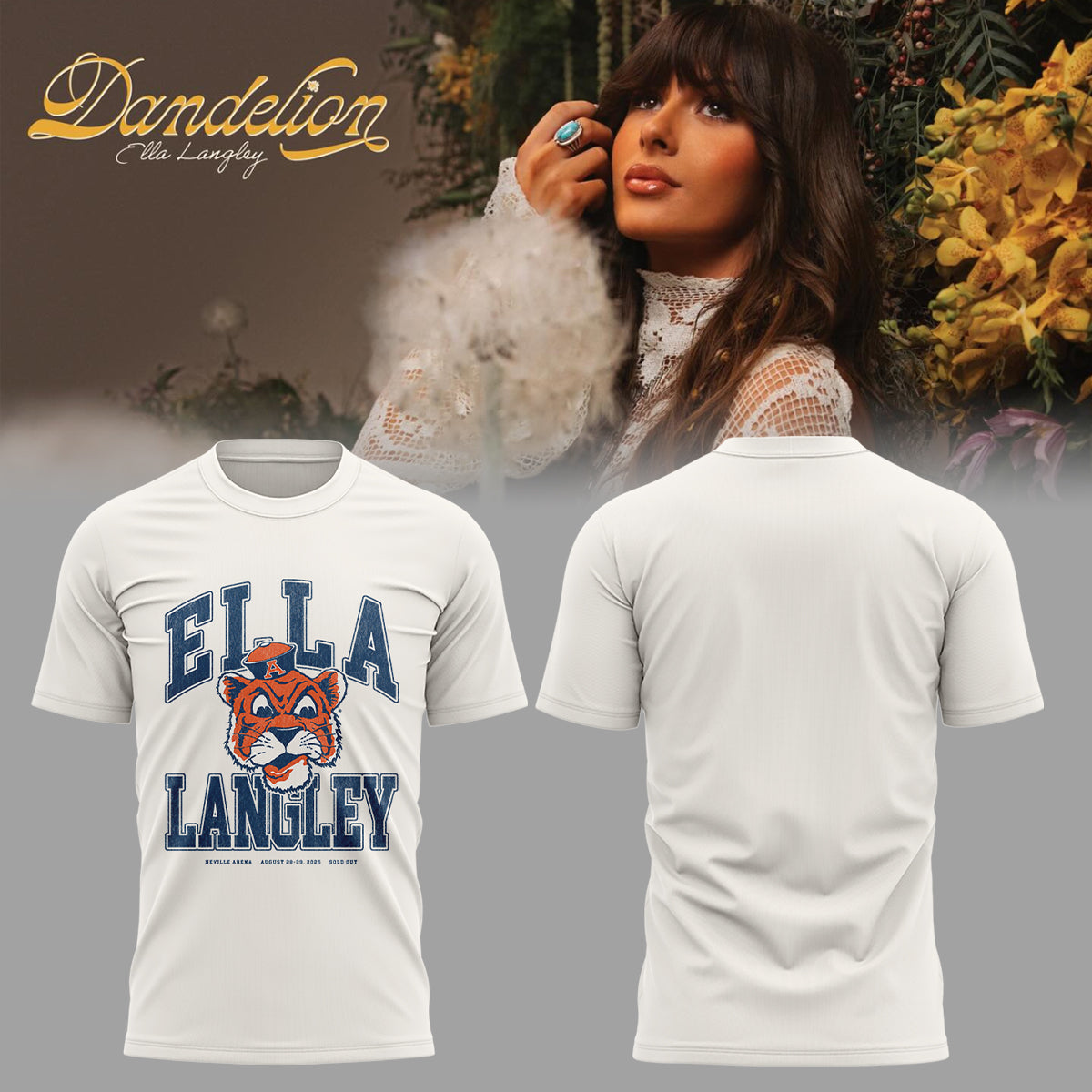 Limited Edition Ella Langley Dandelion Tour 2026 Shirt