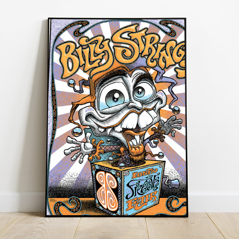 Limited Edition Billy Strings tour 2026 poster