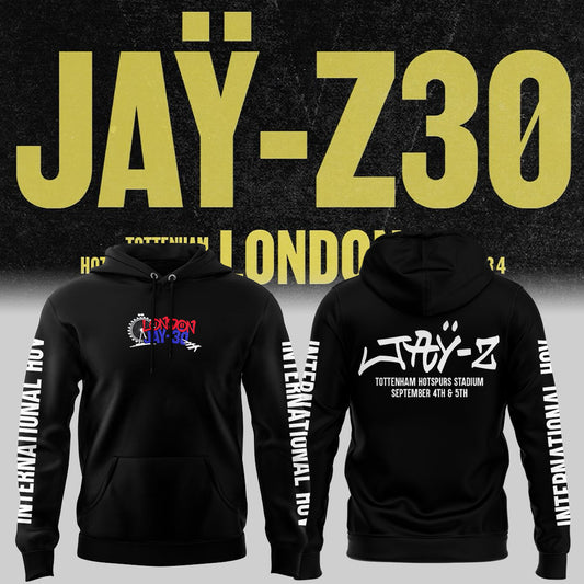 Limited Edition Jay-Z30 Tour LONDON Hoodie