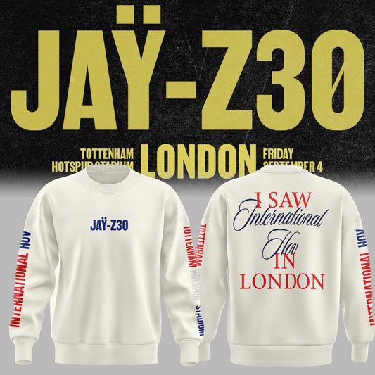 Limited Edition Jay-Z30 Tour LONDON Sweatshirt