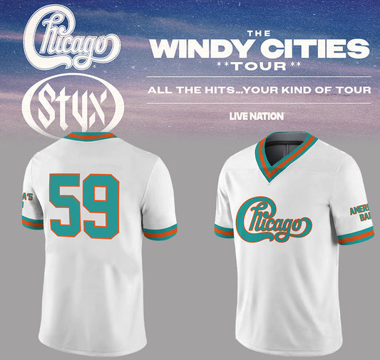 Limited Edition The Windy Cities Tour – All The Hits… Your Kind of Tour Jersey