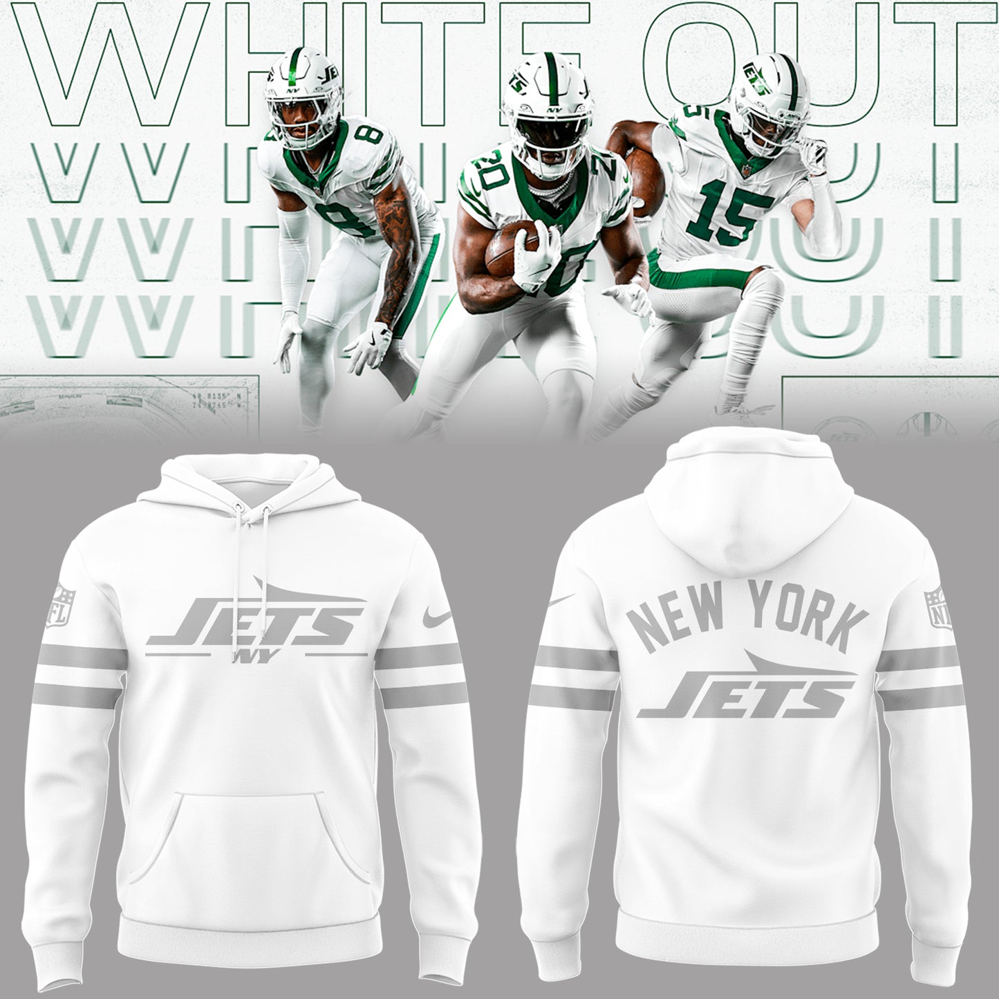 Limited Edition White Out Hoodie