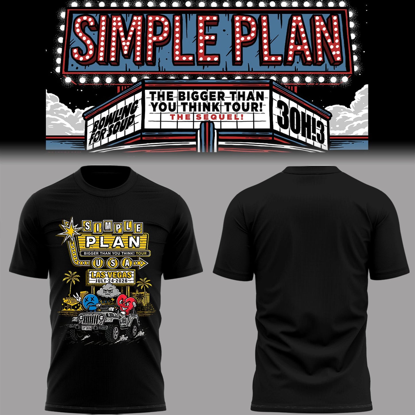 Limited Edition Bigger Than You Think! Tour Shirt