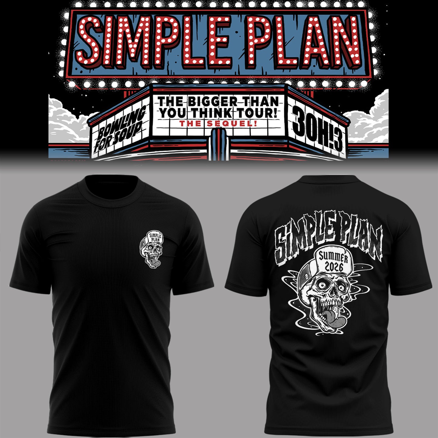 Limited Edition Bigger Than You Think! Tour Shirt