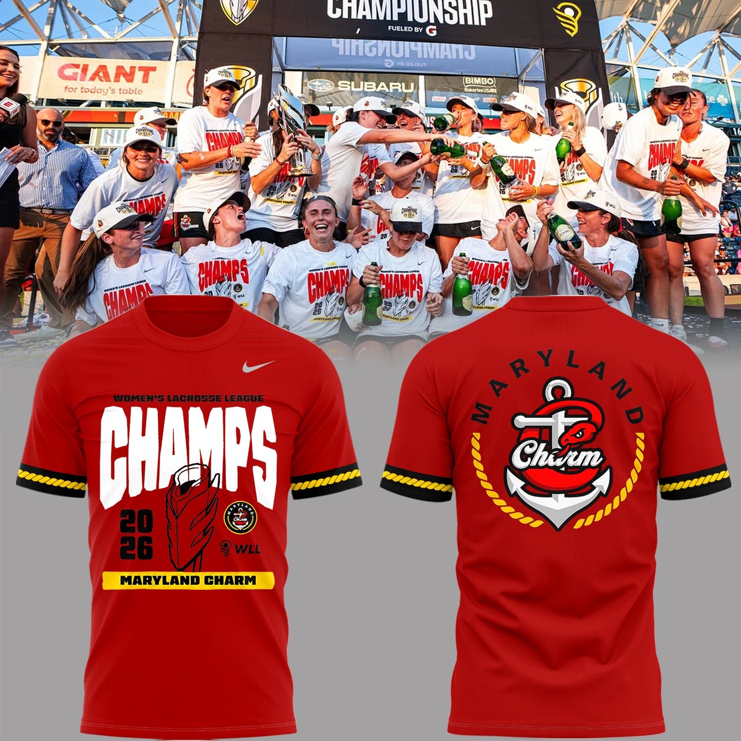 Limited Edition Women’s Lacrosse League Champions 🏆🥍 Shirt