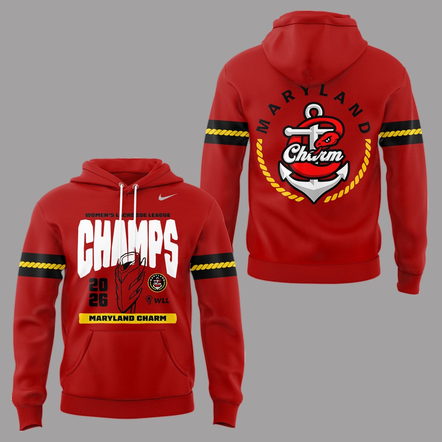 Limited Edition Women’s Lacrosse League Champions 🏆🥍 Hoodie