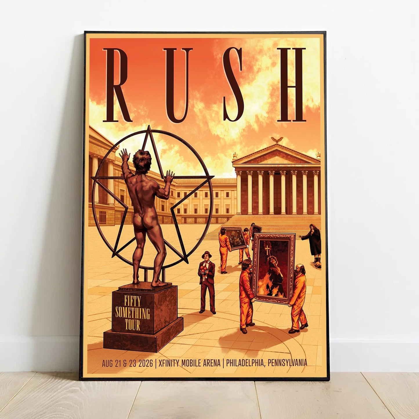 Limited Edition Fifty Something Tour 2026 In Philadelphia, PA Poster