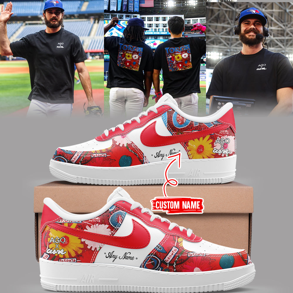 Limited Edition AGO x Cease “Eve of Toronto” Custom Name Shoes