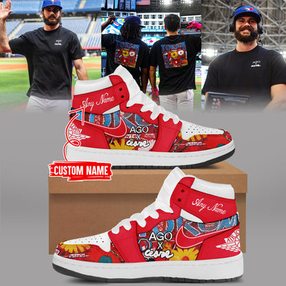 Limited Edition AGO x Cease “Eve of Toronto” Custom Name Shoes