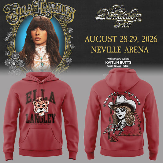 E.Langley “The Dandelion Tour” in Auburn,AL Hoodie