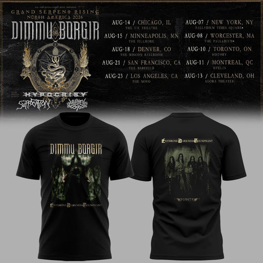 Limited Edition Grand Serpent Rising Tour North America 2026 Shirt