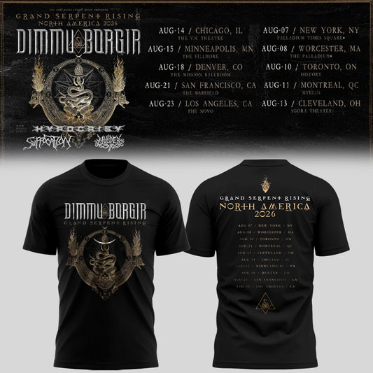 Limited Edition Grand Serpent Rising Tour North America 2026 Shirt