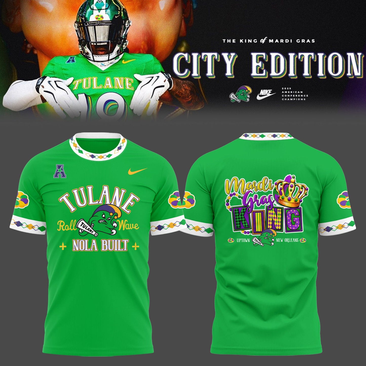 Limited Edition KING of Mardi Gras-2026 City Edition Shirt