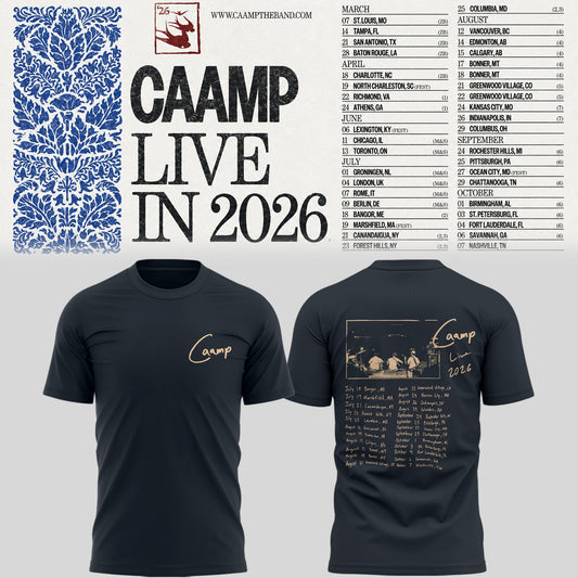 Limited Edition Caamp Live in 2026 Shirt