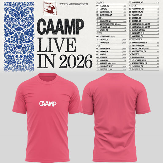 Limited Edition Caamp Live in 2026 Shirt